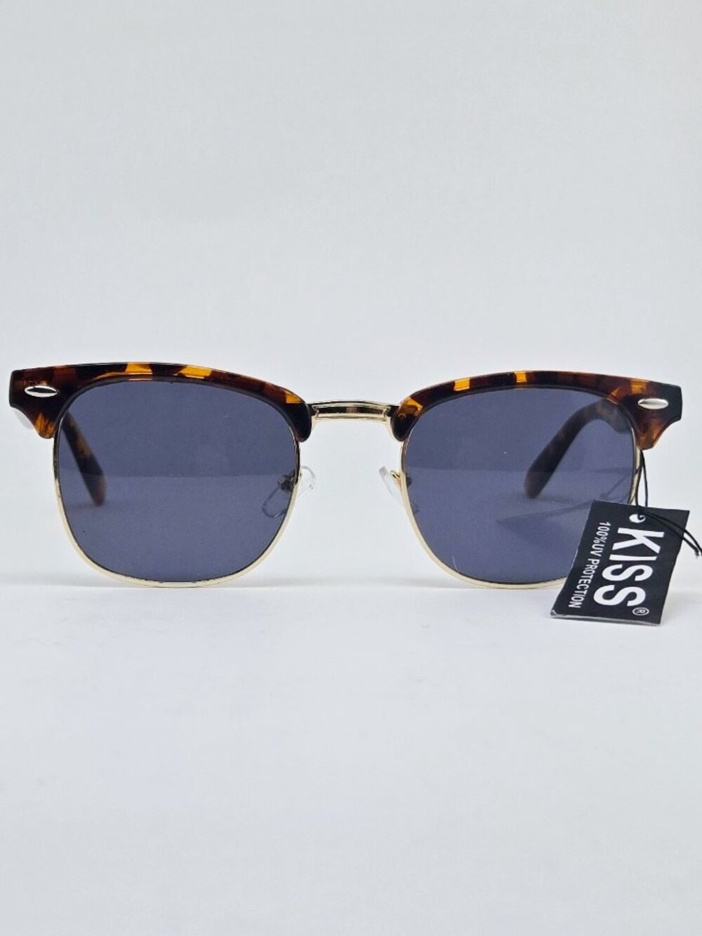 NWT KISS Tortoise Clubmaster Sunglasses 866-SL UV400